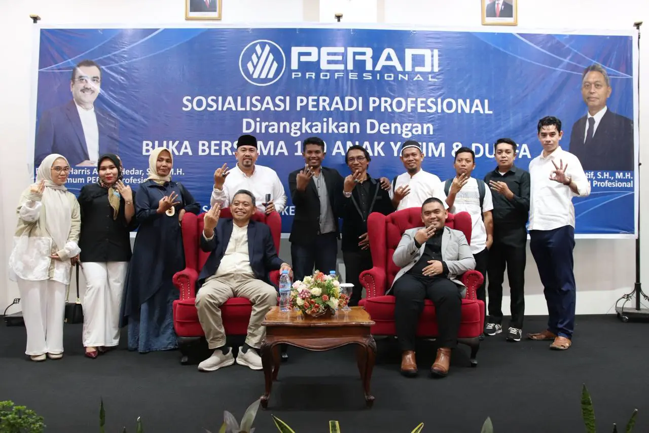 Penyampaian Informasi Kegiatan dan Publikasi Resmi PERADI DKI